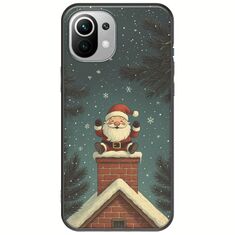Chimney Santa Xiaomi Mi 11 Lite / 11 Lite NE / 5G Black TPU (Μαύρη Σιλικόνη)