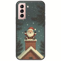Chimney Santa Samsung Galaxy S22 Black TPU (Μαύρη Σιλικόνη)