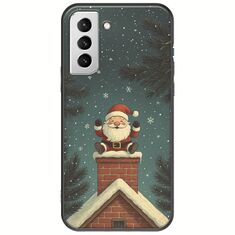 Chimney Santa Samsung Galaxy S22 Plus Black TPU (Μαύρη Σιλικόνη)