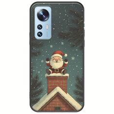 Chimney Santa Xiaomi 12 / 12X Black TPU (Μαύρη Σιλικόνη)