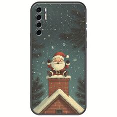 Chimney Santa TCL 20S / 20 5G / 20L / 20L+ Black TPU (Μαύρη Σιλικόνη)