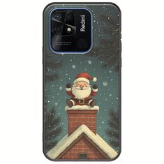 Chimney Santa Xiaomi Redmi 10C Black TPU (Μαύρη Σιλικόνη)