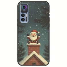 Chimney Santa TCL 30 / 30 5G / 30+ Black TPU (Μαύρη Σιλικόνη)