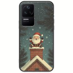 Chimney Santa Xiaomi Poco F4 5G Black TPU (Μαύρη Σιλικόνη)