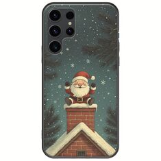 Chimney Santa Samsung Galaxy S23 Ultra 5G Black TPU (Μαύρη Σιλικόνη)
