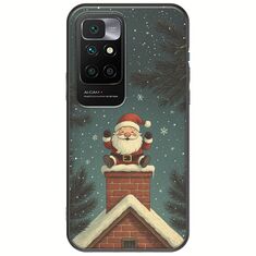 Chimney Santa Xiaomi Redmi 10 2022 Black TPU (Μαύρη Σιλικόνη)