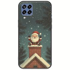 Chimney Santa Samsung Galaxy M33 5G Black TPU (Μαύρη Σιλικόνη)