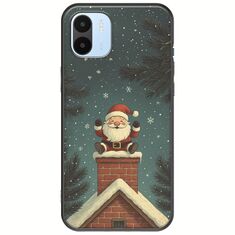Chimney Santa Xiaomi Redmi A2 Black TPU (Μαύρη Σιλικόνη)
