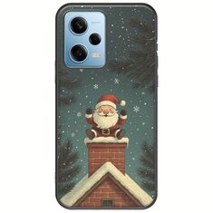 Chimney Santa Xiaomi Redmi Note 12 4G Black TPU (Μαύρη Σιλικόνη)