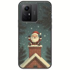Chimney Santa Xiaomi Redmi Note 12S Black TPU (Μαύρη Σιλικόνη)