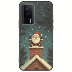 Chimney Santa Xiaomi Poco F5 Pro 5G Black TPU (Μαύρη Σιλικόνη)