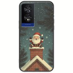 Chimney Santa TCL 40 NXTPAPER 4G Black TPU (Μαύρη Σιλικόνη)