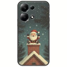 Chimney Santa Xiaomi Redmi Note 13 4G Black TPU (Μαύρη Σιλικόνη)
