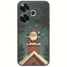 Chimney Santa Xiaomi Poco F6 5G Black TPU (Μαύρη Σιλικόνη)