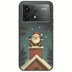 Chimney Santa Xiaomi Poco F6 Pro 5G Black TPU (Μαύρη Σιλικόνη)