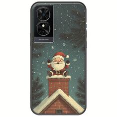 Chimney Santa TCL 50 SE Black TPU (Μαύρη Σιλικόνη)