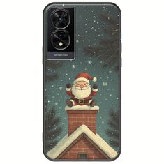 Chimney Santa TCL 505 Black TPU (Μαύρη Σιλικόνη)