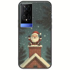 Chimney Santa TCL 50 5G Black TPU (Μαύρη Σιλικόνη)