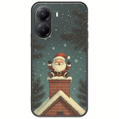 Chimney Santa Xiaomi Poco X7 Pro 5G Black TPU (Μαύρη Σιλικόνη)