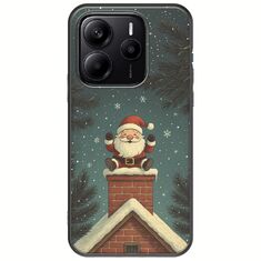 Chimney Santa Xiaomi Redmi Note 14 5G Black TPU (Μαύρη Σιλικόνη)