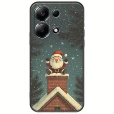 Chimney Santa Xiaomi Redmi Note 14S Black TPU (Μαύρη Σιλικόνη)