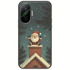 Chimney Santa Xiaomi Poco F7 5G Black TPU (Μαύρη Σιλικόνη)