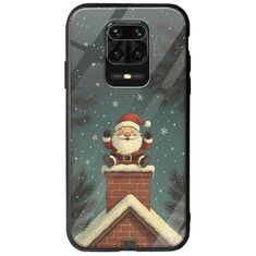Chimney Santa Xiaomi Redmi Note 9S / 9 Pro / 9 Pro Max Groove TPU (Tempered Glass και TPU)