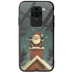 Chimney Santa Xiaomi Redmi Note 9 Groove TPU (Tempered Glass και TPU)
