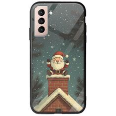 Chimney Santa Samsung Galaxy S21 Groove TPU (Tempered Glass και TPU)