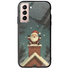 Chimney Santa Samsung Galaxy S21 FE 5G Groove TPU (Tempered Glass και TPU)