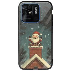 Chimney Santa Xiaomi Redmi 10C Groove TPU (Tempered Glass και TPU)