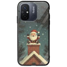 Chimney Santa Xiaomi Redmi 12C Groove TPU (Tempered Glass και TPU)