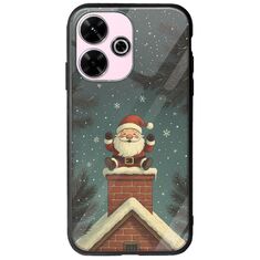 Chimney Santa Xiaomi Poco M6 4G Groove TPU (Tempered Glass και TPU)