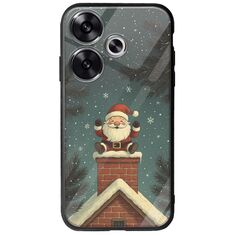 Chimney Santa Xiaomi Poco F6 5G Groove TPU (Tempered Glass και TPU)