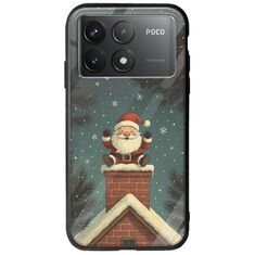 Chimney Santa Xiaomi Poco F6 Pro 5G Groove TPU (Tempered Glass και TPU)