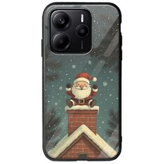 Chimney Santa Xiaomi Redmi Note 14 5G Groove TPU (Tempered Glass και TPU)