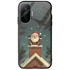 Chimney Santa Xiaomi Poco F7 5G Groove TPU (Tempered Glass και TPU)