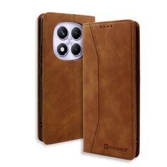 Θήκη Bodycell PU Leather Book Xiaomi 14 Pro 5G Poco X7 καφέ θήκη book Xiaomi 14 Pro 5G Bodycell