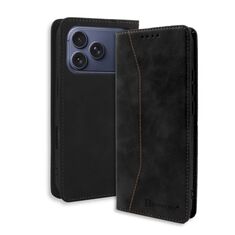 Θήκη Bodycell PU Leather Book iPhone 17 Pro Max Black