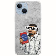 Epic Quotes - Notropia iPhone 15 Flexible TPU (Διάφανη Σιλικόνη)