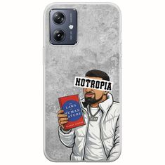 Epic Quotes - Notropia Motorola Moto G54 5G Flexible TPU (Διάφανη Σιλικόνη)