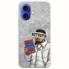 Epic Quotes - Notropia iPhone 16 Flexible TPU (Διάφανη Σιλικόνη)