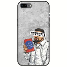 Epic Quotes - Notropia iPhone 7 Plus Black TPU (Μαύρη Σιλικόνη)