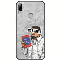 Epic Quotes - Notropia Huawei P20 Lite Black TPU (Μαύρη Σιλικόνη)