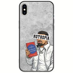 Epic Quotes - Notropia iPhone XS Max Black TPU (Μαύρη Σιλικόνη)