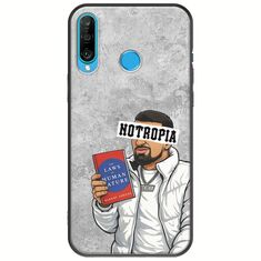 Epic Quotes - Notropia Huawei P30 Lite Black TPU (Μαύρη Σιλικόνη)