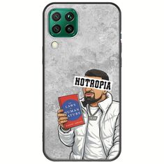 Epic Quotes - Notropia Huawei P40 Lite Black TPU (Μαύρη Σιλικόνη)