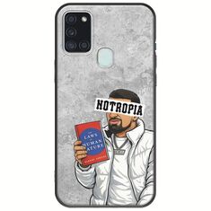 Epic Quotes - Notropia Samsung Galaxy A21s Black TPU (Μαύρη Σιλικόνη)
