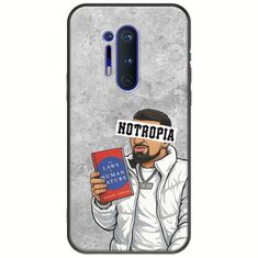 Epic Quotes - Notropia OnePlus 8 Pro Black TPU (Μαύρη Σιλικόνη)