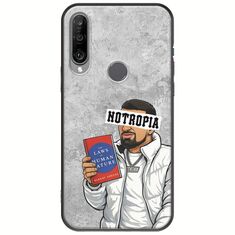 Epic Quotes - Notropia Huawei Y6p Black TPU (Μαύρη Σιλικόνη)